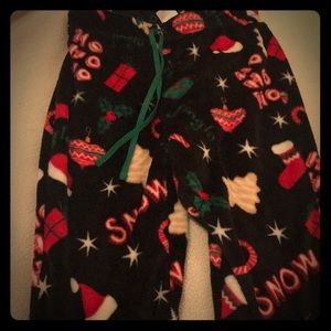 Pj pants for the holidays size s